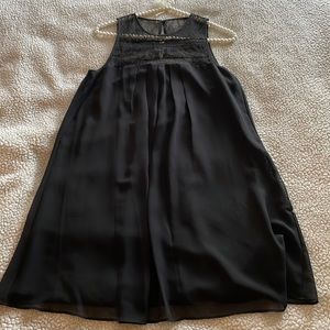 BCBGeneration babydoll dress with lace neckline